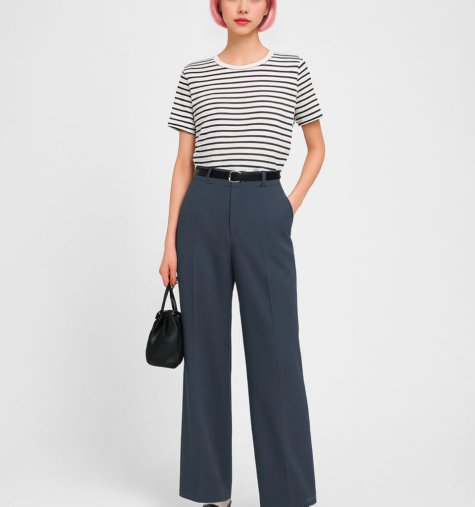 T-SHIRT - sisley k short sleeve t-shirt - Dark Blue | Sisley K image number 1